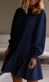 Alia Sweater Dress | Blue