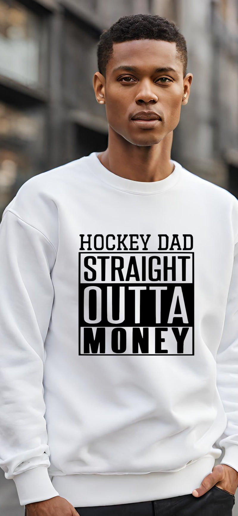Hockey Dad Hoodie/Crewneck/T-Shirt