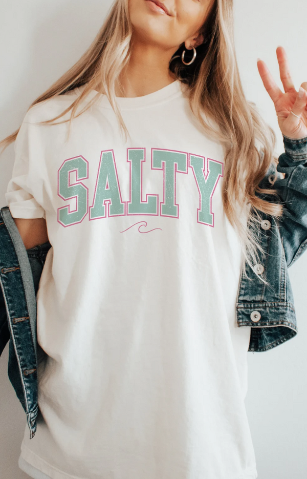 Salty Long Sleeve Crewneck/T-Shirt
