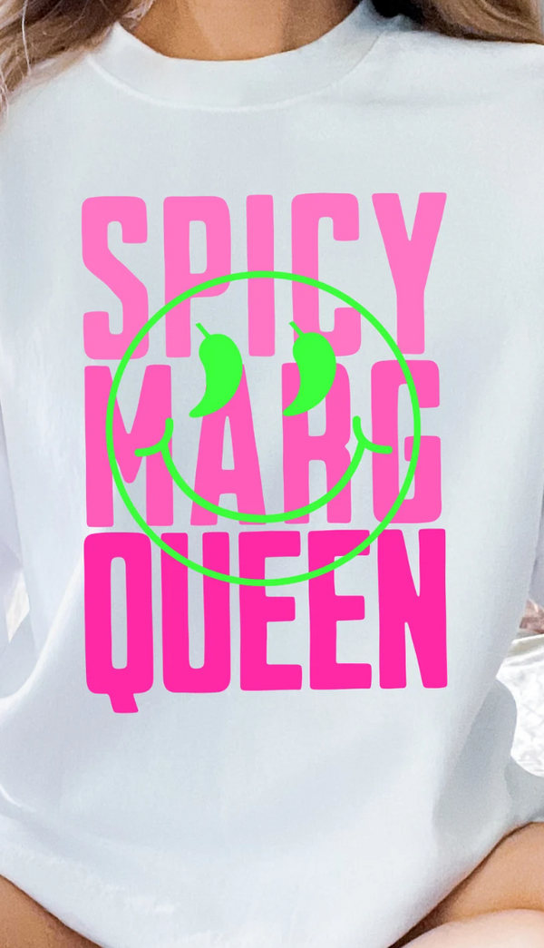 Spicy Marg Queen Long Sleeve Crewneck/T-Shirt
