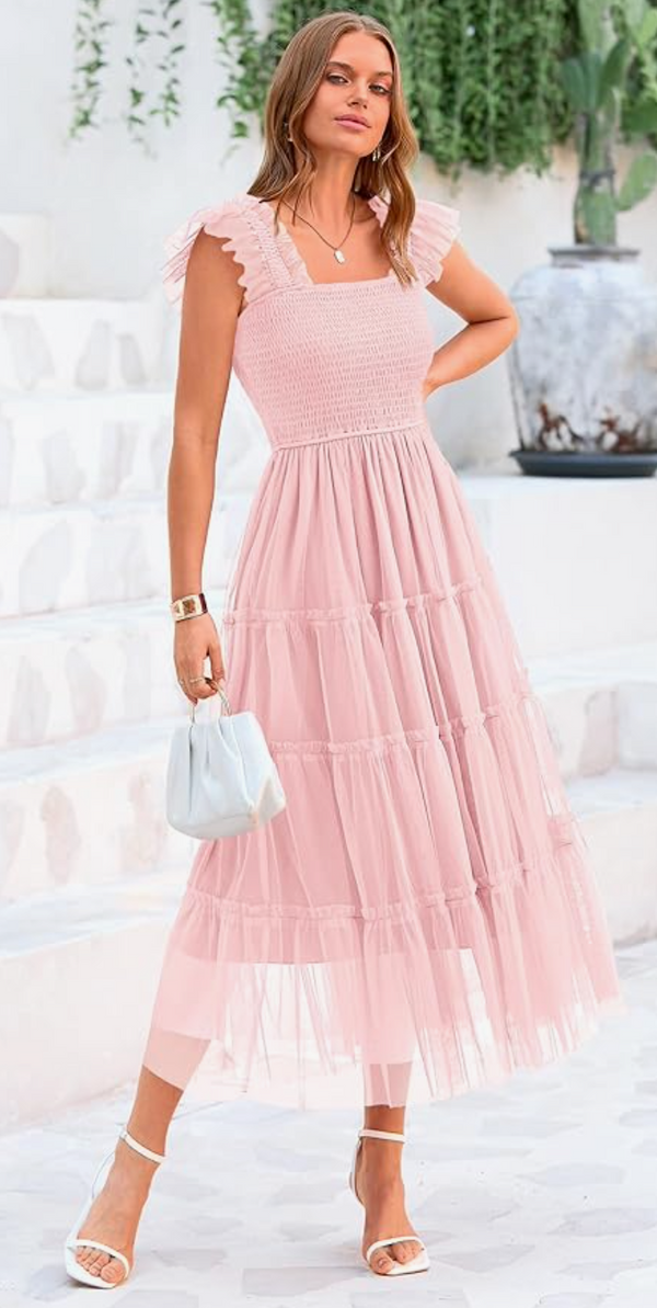 Chloe Dress | Pink