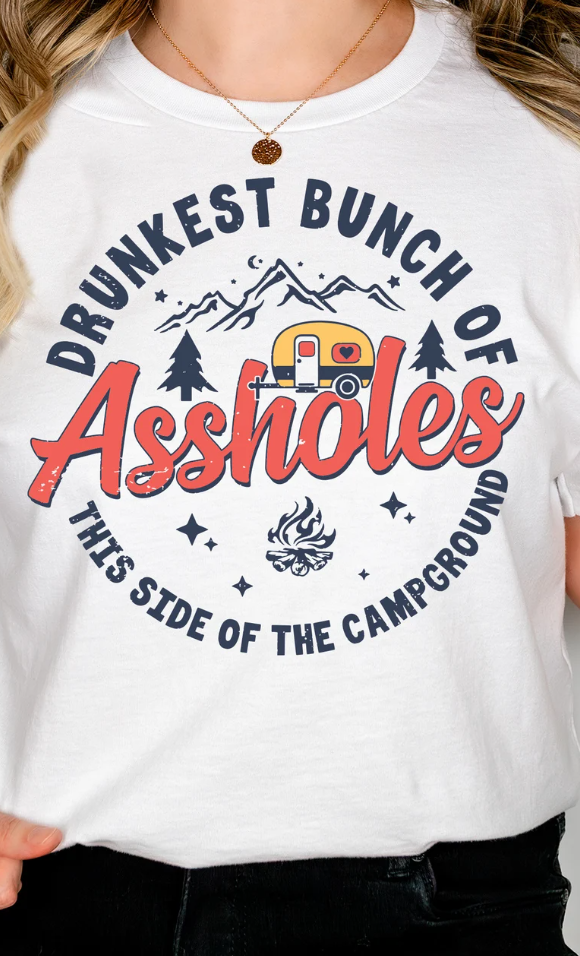 Drunkest Bunch Long Sleeve Crewneck/T-Shirt