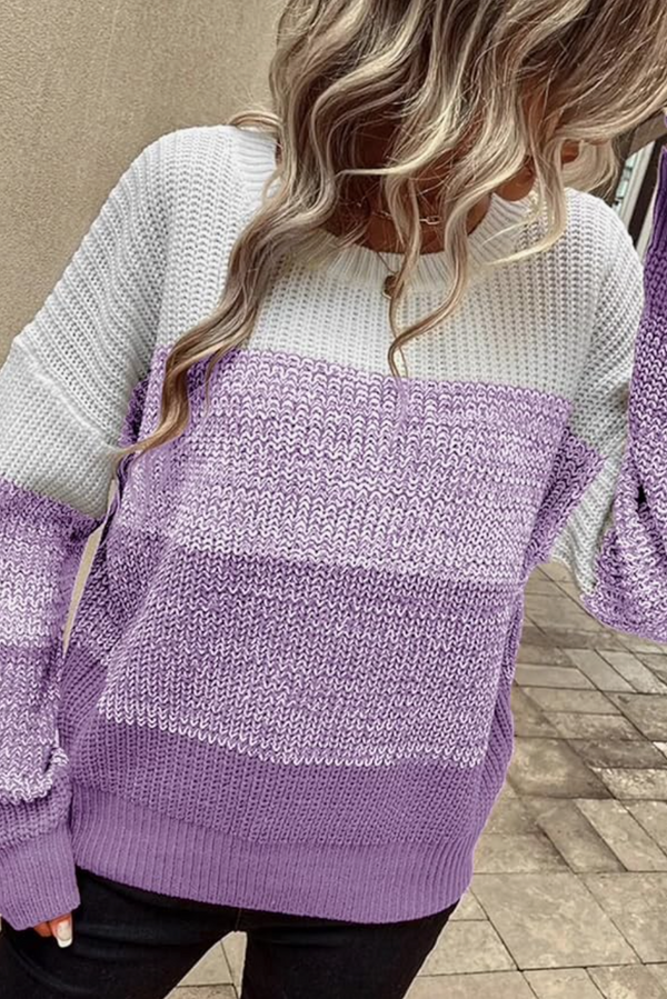 Tori Sweater | Purple