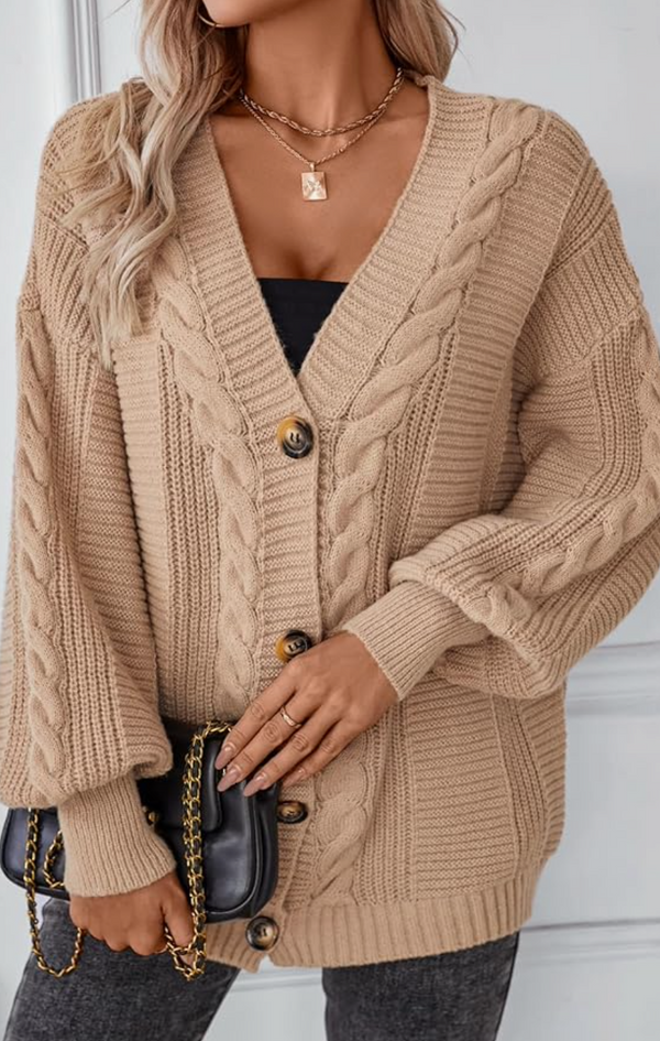 Bianca Cardigan | Khaki