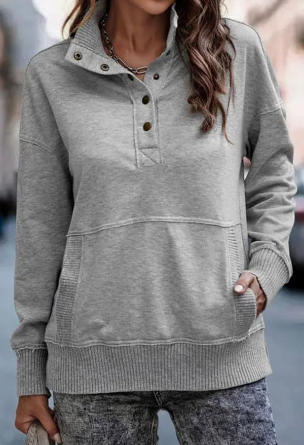 Stephanie Pullover | Grey