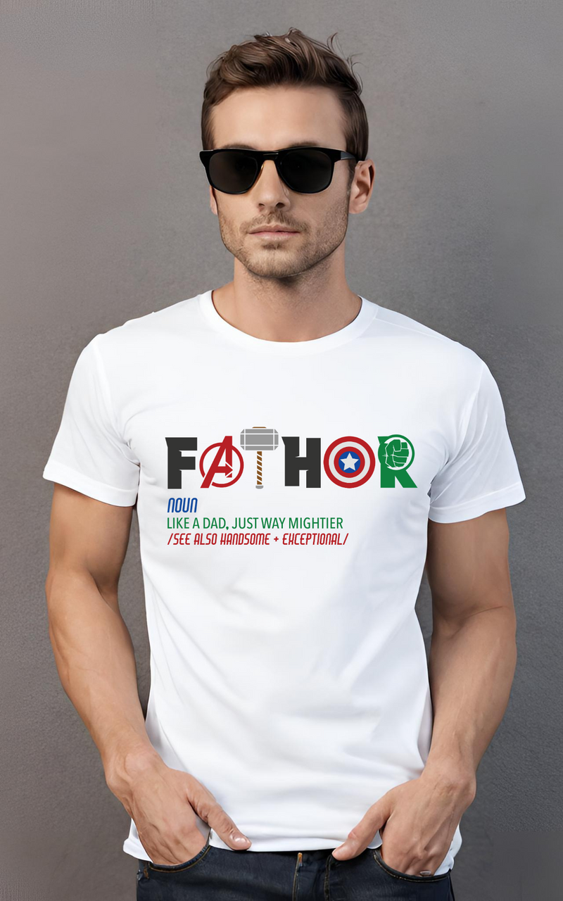 Father Superhero Hoodie/Crewneck/T-Shirt
